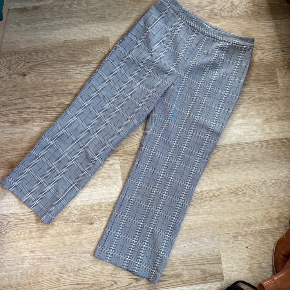 Antonio‎ Melani Women's Plaid Pants Size 6 Polyester Viscose Blend Classic